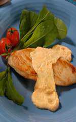 Frango com Molho de Cenoura